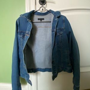 uniqlo blue jean jacket